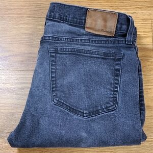 MADEWELL SKINNY 33x28 WOMENS GIRLS PRE-OWNED FADED DENIM  JEANS
